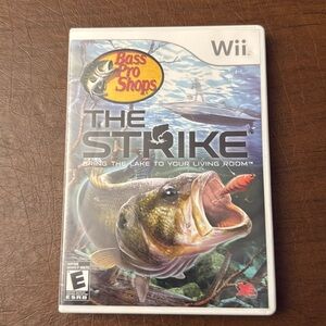 The Strike Wii Bass Pro Shop fishing game.